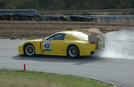 Olieudslip satte en stopper for deltagelsen i 2. heat